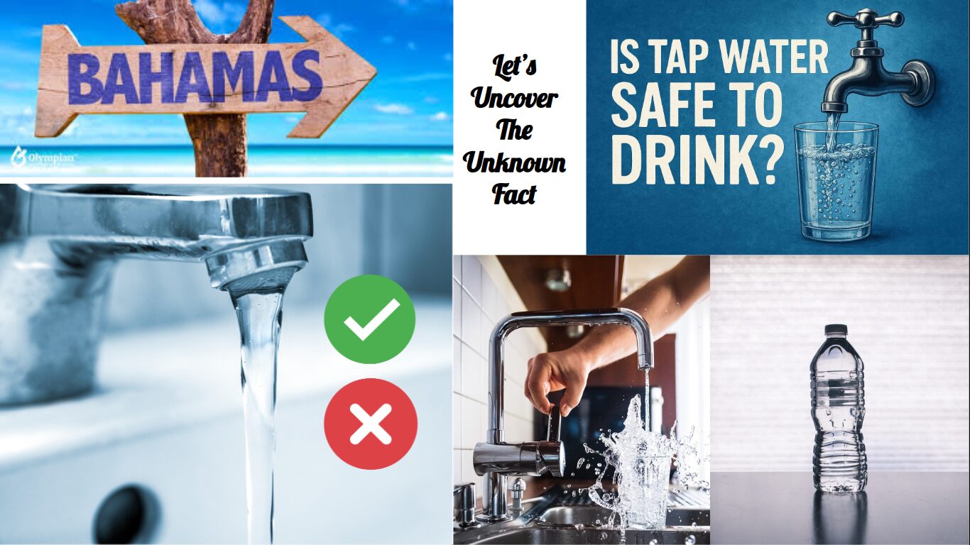 Is tap water in the Bahamas safe to drink?